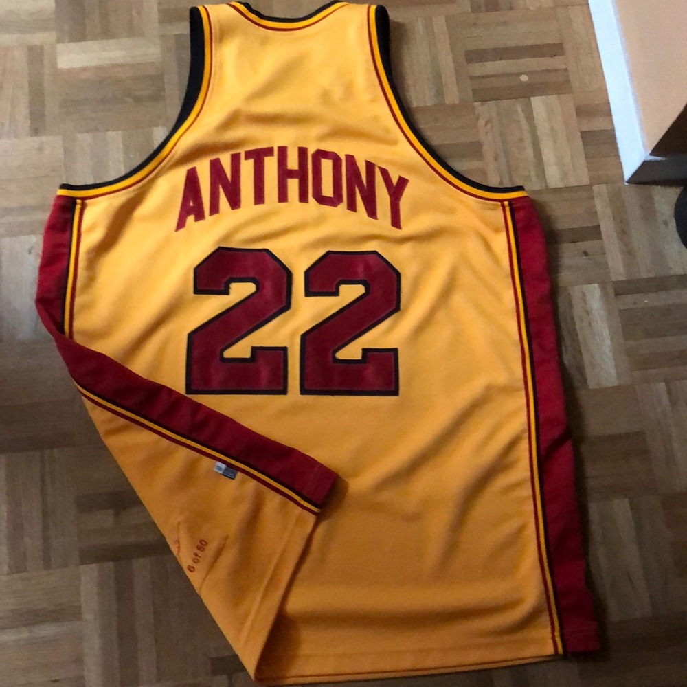 Carmelo Anthony high school jersey. Oak Hill - Picture 4 of 5